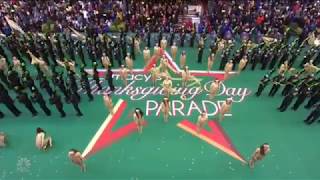 Ronald Reagan High School Marching Band Macys Thanksgiving Day Parade 2019 [upl. by Arrol]