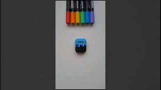 Customizing Airpods using Posca Markers shorts [upl. by Lac375]