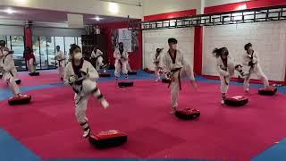 taekwondo tkd 💥EJERCICIOS CON DESNIVEL PARA CALENTAMIENTO💥 [upl. by Aihseket709]