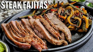 Steak Fajitas  The Best Recipe for a Perfect Dinner [upl. by Trebmal723]