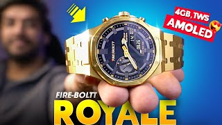 The Most FEATURE RICH Luxury Smartwatch RIGHT NOW ⚡️ FireBoltt ROYALE Smartwatch Review [upl. by Ethbinium]