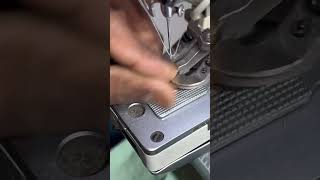 HIGH SPEED LOCKSTITCH SEWING MACHINE LATINO viral sewing machine button viral youtubeshorts [upl. by Threlkeld557]