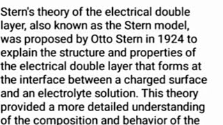 ElectroosmosisElectrophoresisStern theory of electrical double layer [upl. by Myrtice995]