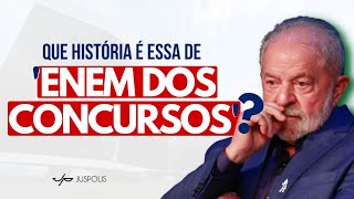 O NOVO quotELEFANTE BRANCOquot DO GOVERNO FEDERAL SERÁ  CONCURSO NACIONAL UNIFICADO [upl. by Fabyola]