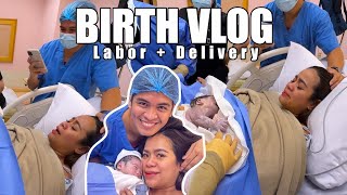 BIRTH VLOG  Labor and Delivery  OUR THIRD BABY [upl. by Amberly]