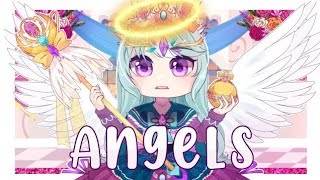 Angels gcmv flipaclip fully animated glmv gcmv Vicetone [upl. by Adieren]