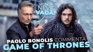 PAOLO BONOLIS COMMENTA quotGAME of THRONESquot 1 [upl. by Torray213]