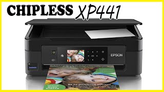 Como instalar chipless en una impresora Epson XP 441 440 [upl. by Ayotak]