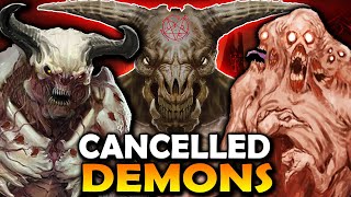 Doom Lore  Cancelled Enemy Designs We Never Saw in Doom Eternal  Unused Enemies  The Dark Ages [upl. by Einnos]