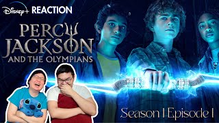 Percy Jackson Season 1 Episode 1 I Accidentally Vaporize My PreAlgebra Teacher REACTION [upl. by Elleinaj]