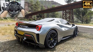 1300HP Ferrari 488 Pista  Forza Horizon 5  Thrustmaster TX gameplay [upl. by Aniram]