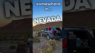 30 Second Camping Outside Goldfield NV camping boondocking roadtrip [upl. by Nealey]