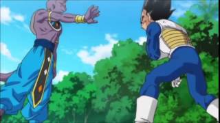 DBZ Battle of Gods  Vegeta vs Beerus [upl. by Veator881]