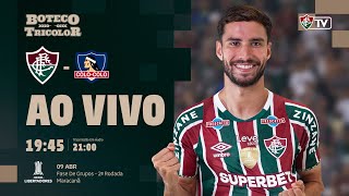 AO VIVO  FLUMINENSE X COLOCOLO  FASE DE GRUPOS  2ª RODADA  CONMEBOL LIBERTADORES 2024 [upl. by Ativla]