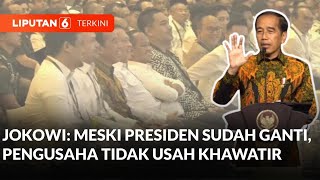 Ini Wejangan Presiden Jokowi Kepada Para Pengusaha Muda Indonesia  Liputan 6 [upl. by Roselane221]