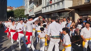 Procesión y danza de espadas en Carril Vilagarcía de Arousa [upl. by Alemat]