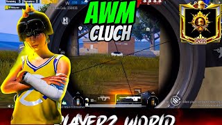 AWM Clutch Who Will Win 🥇 Me vs Enemy  Playerz World [upl. by Misha]