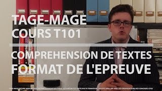 TAGEMAGE  PRINCIPES DE LA COMPREHENSION DE TEXTES [upl. by Mlawsky]