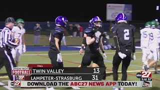 LampeterStrasburg hosts Twin Valley in District 3 4A semifinal [upl. by Codi]