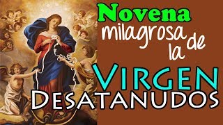 Novena de la Virgen Desatanudos Dia Septimo  Con Voz y Texto [upl. by Kittie341]