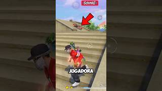 ASI LE DAÑE LA JUGADA A ESTA JUGADORA 🤣  freefire [upl. by Antsirhc]