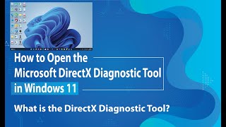 How to Open the Microsoft DirectX Diagnostic Tool in Windows 11 [upl. by Anitnerolf]