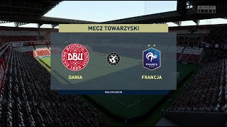 FIFA 22  Dania vs Francja fifa22 dania francja mecztowarzyski [upl. by Chema]