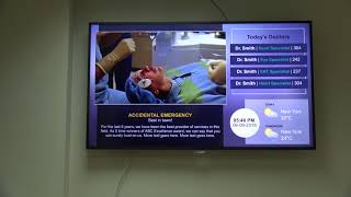 Digital Signage for Hospitals Doctor Offices and Clinics [upl. by Netsua]