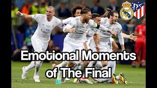 Real Madrid VS Atletico Madrid Emotional Moments [upl. by Adnuhsor]