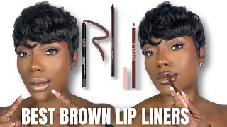 THE BEST LIP LINERS FROM DARK SKIN WOMAN [upl. by Asillim]