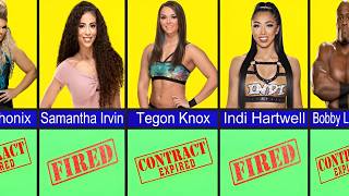 Fired WWE Wrestlers Released in 2024  Whos Out  A Complete List [upl. by Shaughn]