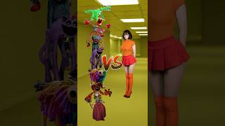 Poppy Playtime VS Velma Scooby Doo shorts velma scoobydoo poppyplaytimechapter4 [upl. by Anrahc221]