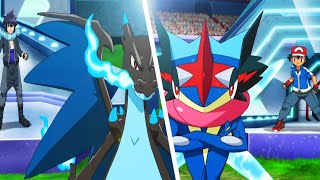 Ash vs Alain  Full Battle  Pokemon AMV [upl. by Halyak566]