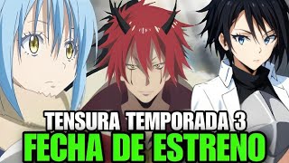 TENSEI SHITARA SLIME DATTA KEN TEMPORADA 3 FECHA DE ESTRENO [upl. by Nancee856]