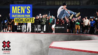 BEST OF Men’s Skateboard Park  X Games Japan 2023 [upl. by Ammeg617]