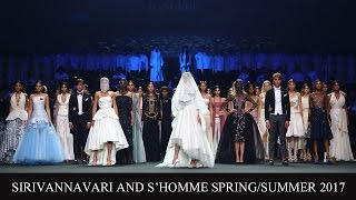 SIRIVANNAVARI amp S’HOMME SpringSummer 2017  VDO BY POPPORY FASHION BLOG [upl. by Nnylarac]