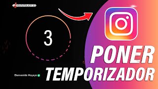 Como Poner TEMPORIZADOR Instagram 2024 🟣 [upl. by Polloch]