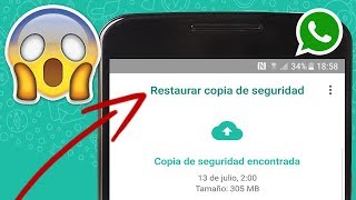 Recuperar Conversaciones Eliminadas de WhatsApp 2018 [upl. by Duleba]