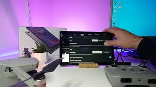 How to connect lenovo tablet M10 FDH PLUS to your Dji Mavic air 2 [upl. by Attenod588]