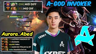 AuroraAbed Invoker Midlane vs BoomFbz Visage OFFLANE Dota 2 SERVER SEA PUB Gameplay [upl. by Collette]