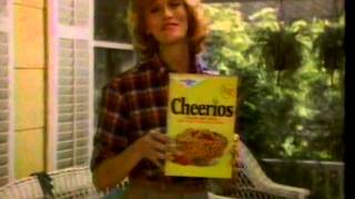 80s Ads Cheerios Cereal quotLow In Sugarquot [upl. by Aleuqahs]