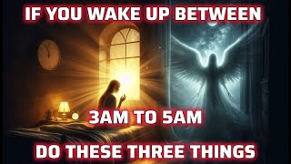 If you wake up between 3AM amp 5AMDO THESE 3 THINGS [upl. by Yelrihs]