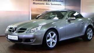 Mercedes Benz SLK 200 K Roadster 2006 Cubanitsilber 1F121345 quotMB SLK 200Kquot [upl. by Robison]