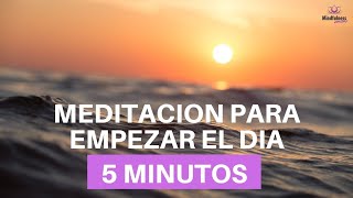 Meditación Termina el día en GRATITUD 🙏🏼  5 minutos MINDFULNESS [upl. by Hynes]