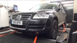 Touareg V10 TDI Short Runs After Successful Remapping [upl. by Thompson]