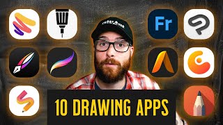 Which Drawing App Is Best For iPad Windows and Android Tablets [upl. by Adalard67]