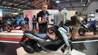 The new 2025 YAMAHA NMAX 125 Eicma Italy [upl. by Ynnam]