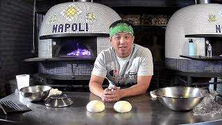 HOW TO MAKE NY STYLE PIZZA DOUGH AT HOME [upl. by Yeuh250]