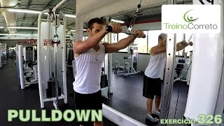 326 PULLDOWN  Treino Correto [upl. by Bitthia]