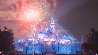 4K FULL Believe in Holiday Magic Fireworks 2023 at Disneyland Park  Christmas Spectacular [upl. by Entroc]